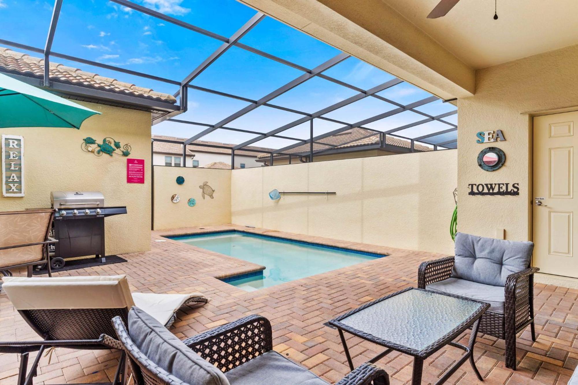 Townhome With Private Pool, Bbq & Free Waterpark Kissimmee Exteriér fotografie